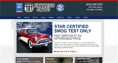 Desktop Screenshot of 101expresssmog.com